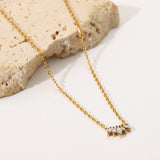 Pendant Necklace Gold Stainless Steel