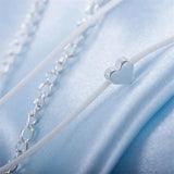 Fashion Heart Female Anklets for Women Leg Chain