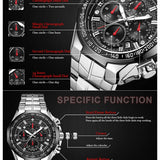 Sports Watches For Men Fashion Waterproof Wristwatch