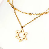 Two-layer Beaded Chain Anklet for Women