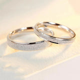 Fashion Stainless Steel Silver Wedding Ring