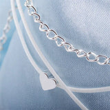 Fashion Heart Female Anklets for Women Leg Chain
