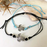Sea Turtle Bracelet 3 Colors Hand Made Anklet