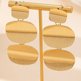 Earrings For Women Girls Long Circular Arc