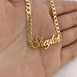 Name Anklet Chain Personalized Jewelry Bracelet Custom Made