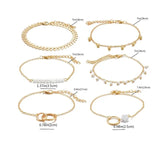 6-Piece Stackable Bracelet Set