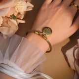 Stainless Steel Gold Plated Bracelet Women's Jewelry