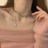 Pendant Necklace for Women Luxury Clavicle Chain