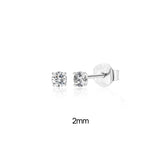 Moissanite Ear Stud Earrings For Women