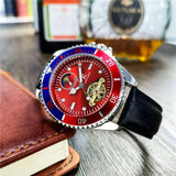 Series of Men's Mechanical Watches Waterproof Light Luxury Fashionable