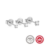 Moissanite Ear Stud Earrings For Women