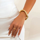 Vintage Silver Gold Bracelets