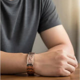 Eagle Emblem Copper Magnetic Bracelet