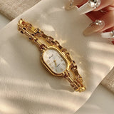 Women Luxury Fashion Gold Bracelet Watches