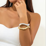 Vintage Silver Gold Bracelets