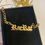 Name Anklet Chain Personalized Jewelry Bracelet Custom Made