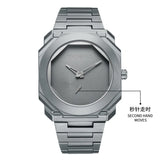 Men Luxury Stainless Steel Waterproof Wristwatches