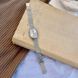 Fashionable Women's Watch With Gold Bracelet