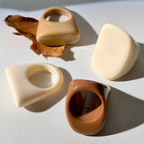 Wide Large Chunky Rings for Women