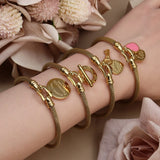 Stainless Steel Gold Plated Bracelet Women's Jewelry
