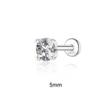 Moissanite Ear Stud Earrings For Women
