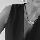 Heart Pendant Women Chain Necklace