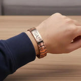 Eagle Emblem Copper Magnetic Bracelet