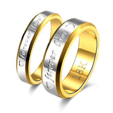 Wedding Couple Rings Women & Men Engagement