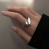 Fashion Gold Metal Rings Wedding Jewelry