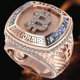 Fashion B Letter Shape Men's Ring