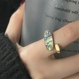 Fashion Gold Metal Rings Wedding Jewelry