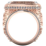 Fashion B Letter Shape Men's Ring