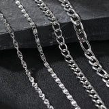 Stainless Steel Light Luxury Chain Anklet for Women Jewelry