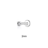 Moissanite Ear Stud Earrings For Women
