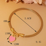 Stainless Steel Gold Plated Bracelet Women's Jewelry