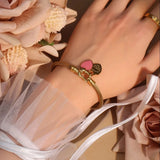 Stainless Steel Gold Plated Bracelet Women's Jewelry