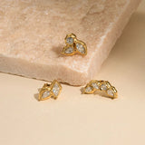 Stone Stud Earrings for Women