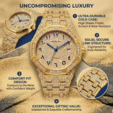 Fashion Shiny Watch with Automatic Mechanical Design