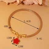 Stainless Steel Gold Plated Bracelet Women's Jewelry