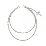 Punk Style Metal Fashion Cross Waist Chain