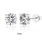Moissanite Ear Stud Earrings For Women