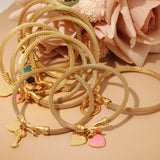 Stainless Steel Gold Plated Bracelet Women's Jewelry