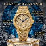 Fashion Shiny Watch with Automatic Mechanical Design