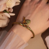 Stainless Steel Gold Plated Bracelet Women's Jewelry