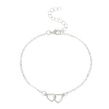 Fashion Heart Female Anklets for Women Leg Chain