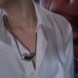 Heart Pendant Women Chain Necklace
