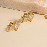Stone Stud Earrings for Women