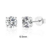 Moissanite Ear Stud Earrings For Women
