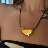 Heart Pendant Women Chain Necklace