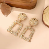 Elegant Earrings with Creative Long Pendants